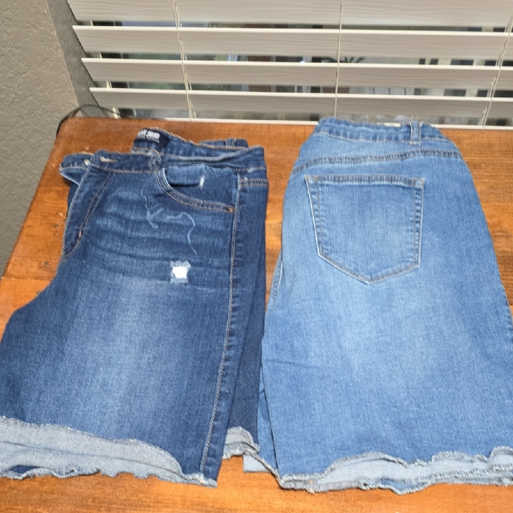 Wax Jean Women's Blue Jean Shorts